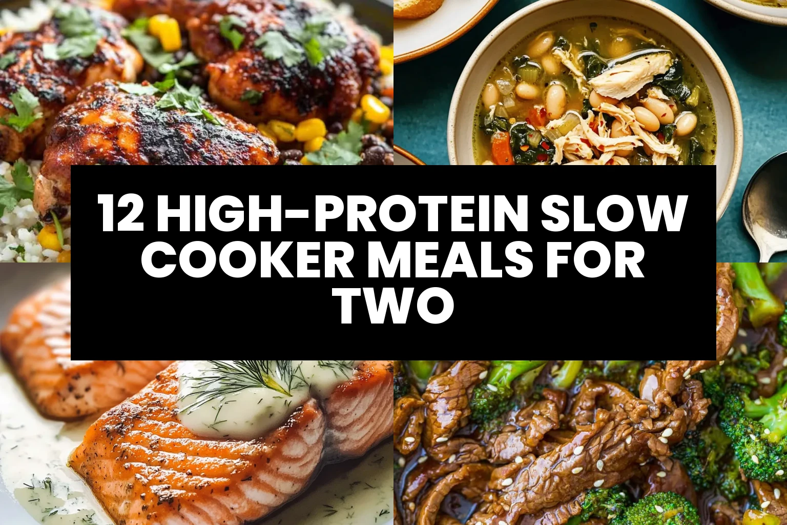 12 High-Protein Slow Cooker Meals for Two - Featured